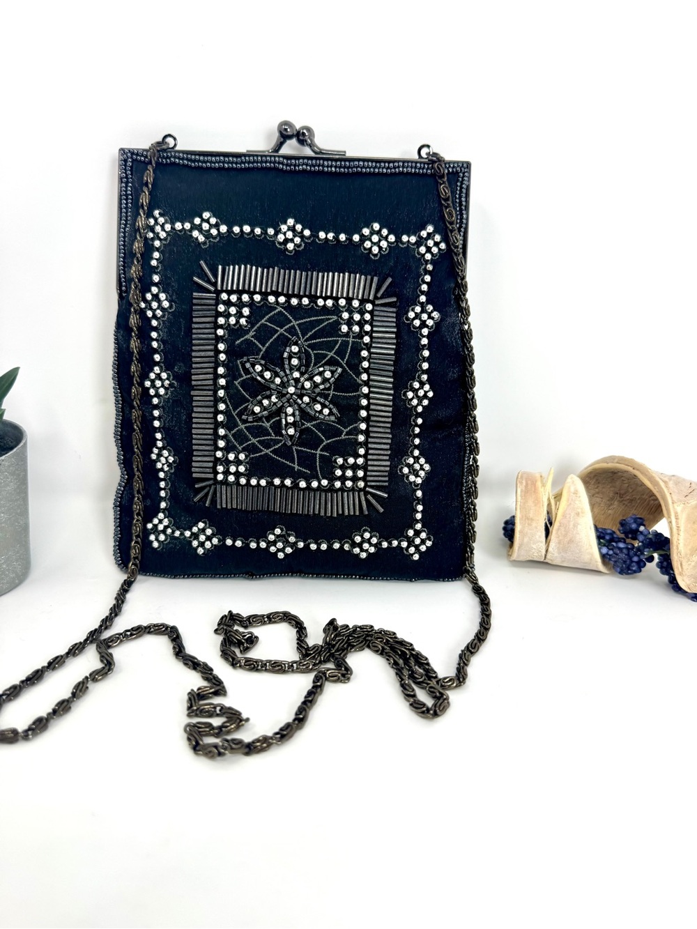 Vintage Far Nine Beaded Evening Bag,